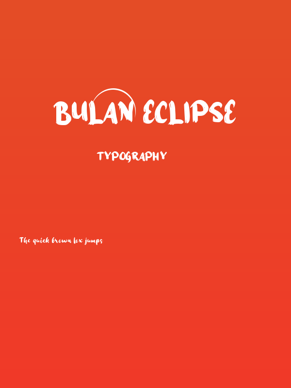 Bulan_Eclipse Poster