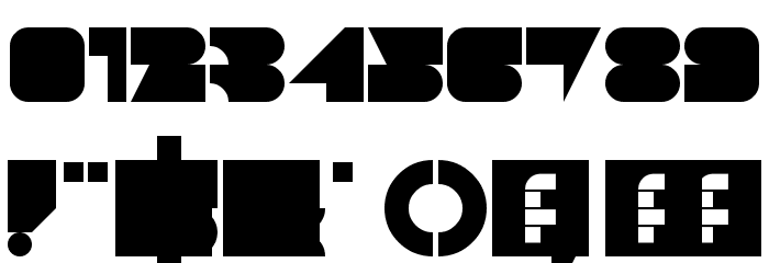 Bulat Regular Font OTHER CHARS