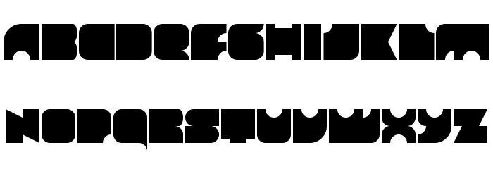 Bulat Regular Font LOWERCASE