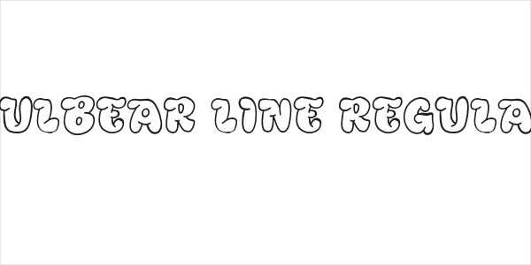 Bulbear Line Regular Logo