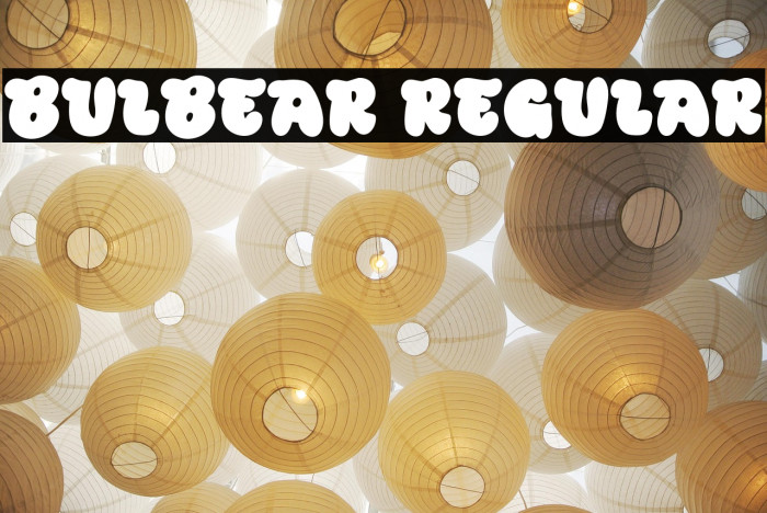 Bulbear Regular Example 1