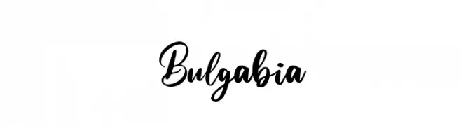 Bulgabia  Скачать бесплатные шрифты