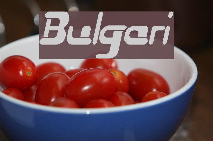 Bulgari Font 