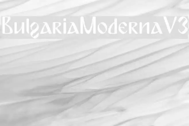 BulgariaModernaV3 Example 1