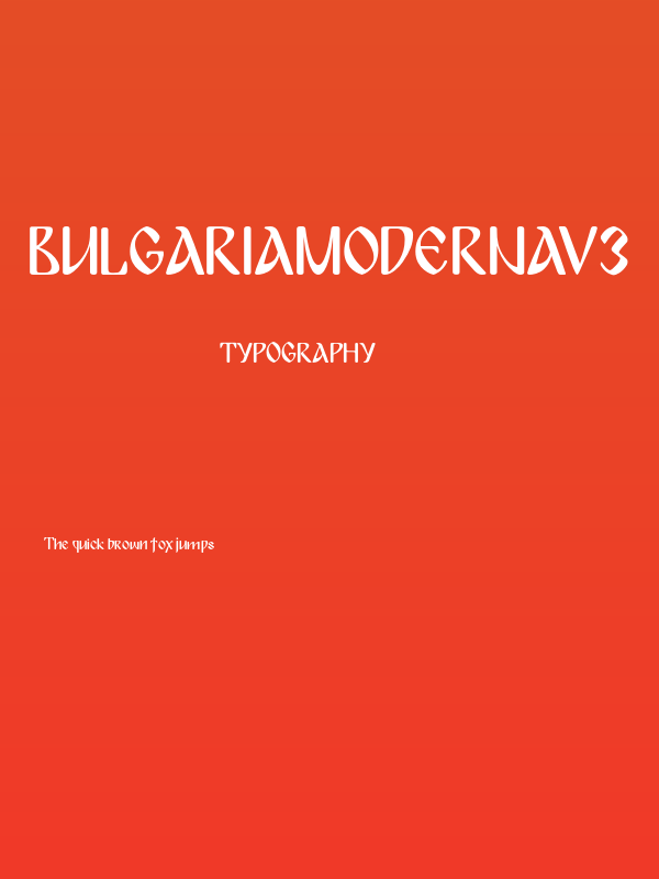BulgariaModernaV3 Poster