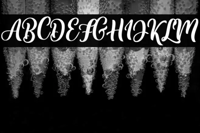 BulgariaScript Font examples