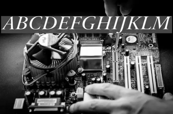 Bulgarian Garamond Italic Шрифта examples