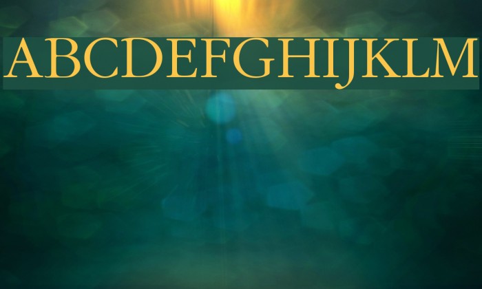 Bulgarian Garamond Font examples