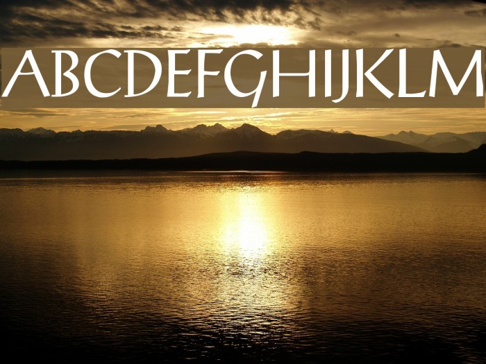Bulgarian Palatia Font examples