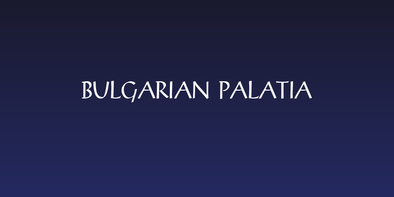 Bulgarian Palatia Social Header