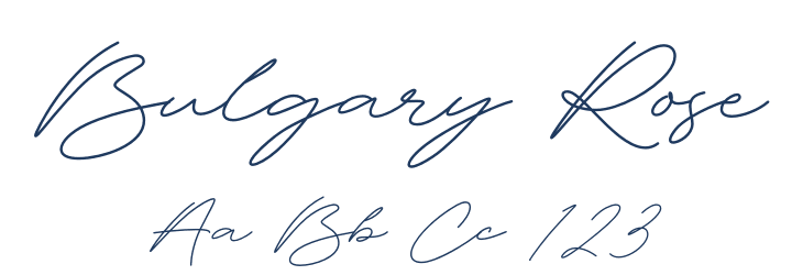 Bulgary Rose Font Preview