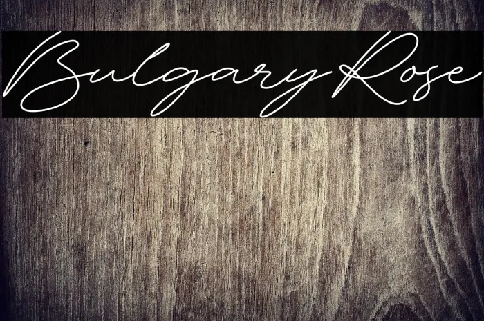 Bulgary Rose Example 1