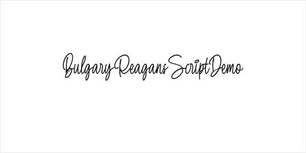 BulgaryReagansScriptDemo Logo