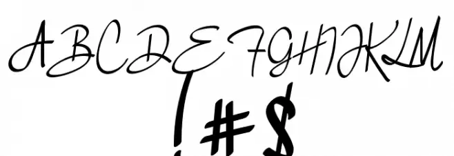 Bulgatti Font OTHER CHARS