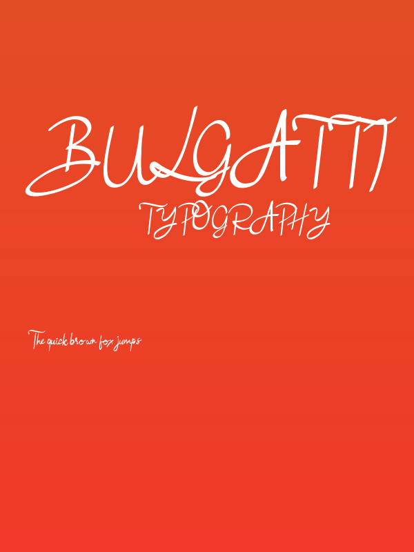 Bulgatti Poster