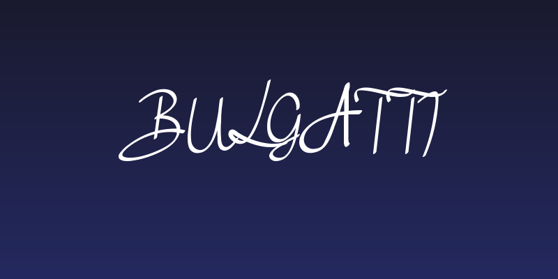 Bulgatti Social Header