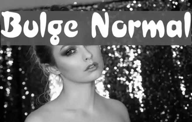 Bulge Normal フォント examples