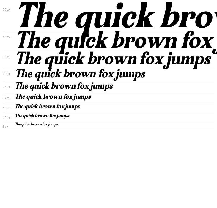 Bulgeria Italic Waterfall