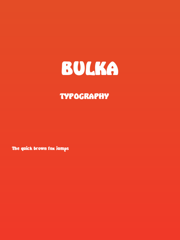 Bulka Poster
