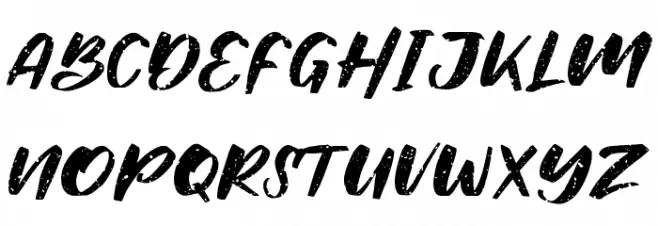 Bulkies Regular Font UPPERCASE