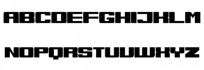 Bulksans Regular Schriftart Groß