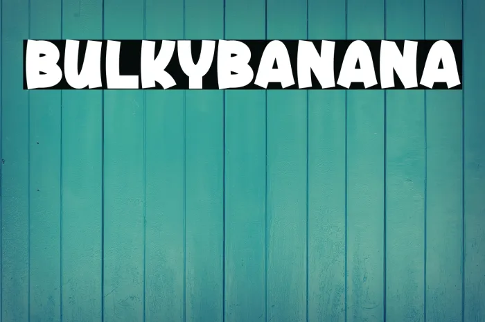 Bulky Banana Example 2