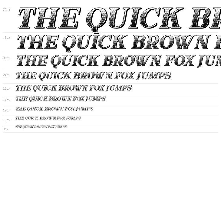 Bull Italic Waterfall