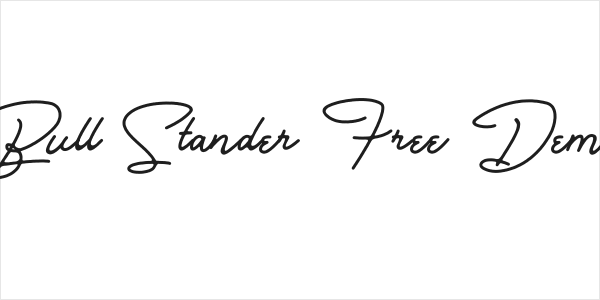 Bull Stander Free Demo Logo