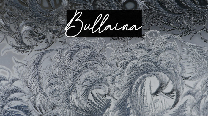 Bullaina Example 2