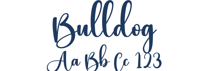 Bulldog Font Preview