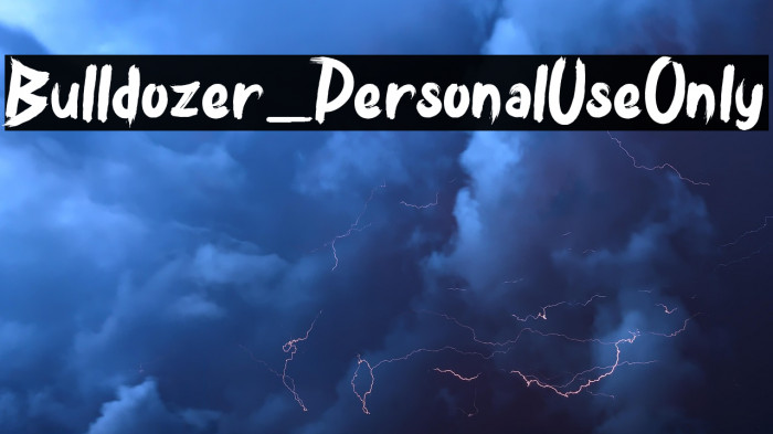 Bulldozer_PersonalUseOnly Example 3