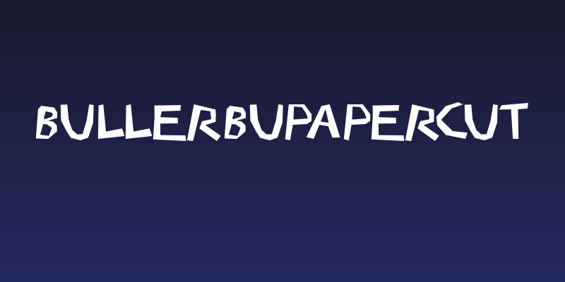 BullerBuPapercut Social Header