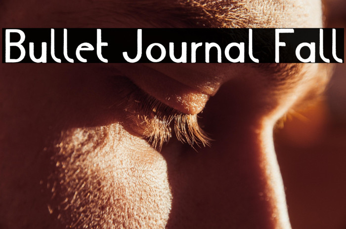 Bullet Journal Fall Example 1