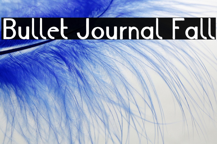 Bullet Journal Fall Example 3