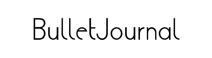 Bullet Journal  font caratteri gratis
