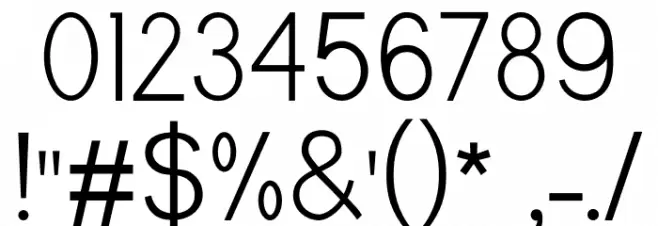 Bullet Journal Font OTHER CHARS