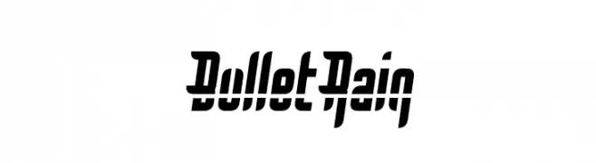 Bullet Rain  Frei Schriftart Herunterladen