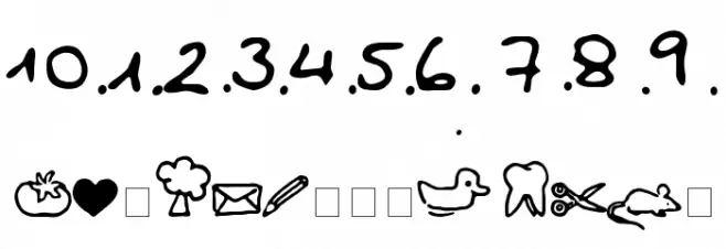 BulletMix2 Font OTHER CHARS