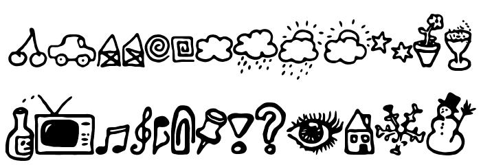 BulletMix2 Font LOWERCASE