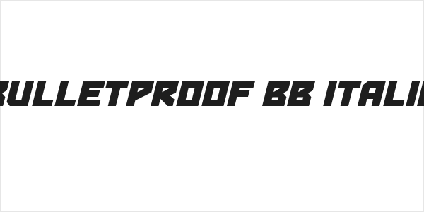 Bulletproof BB Italic Logo