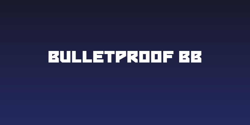 Bulletproof BB Social Header
