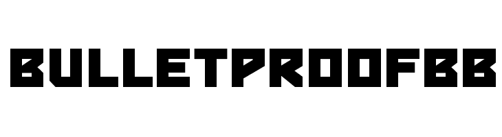 BulletproofBB  Скачать бесплатные шрифты