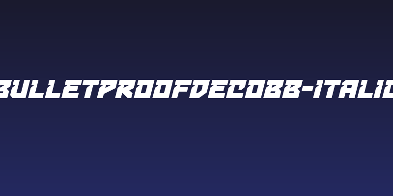 BulletproofDecoBB-Italic Social Header