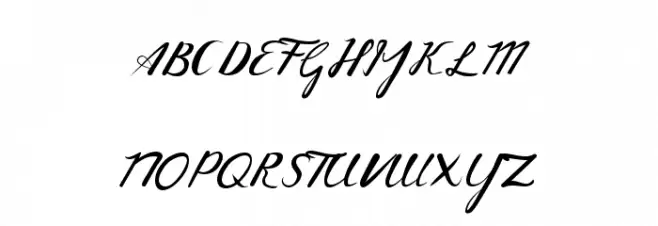 Bullgaria Font UPPERCASE