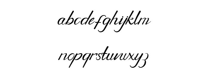 Bullgaria Font LOWERCASE