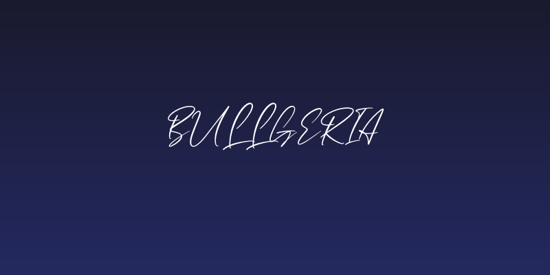 Bullgeria Social Header