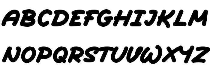 Bullhad Regular Font LOWERCASE