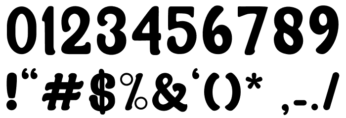 Bullina Font OTHER CHARS