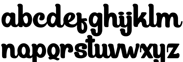 Bullina Font LOWERCASE