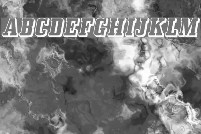 Bullpen 3D Font examples